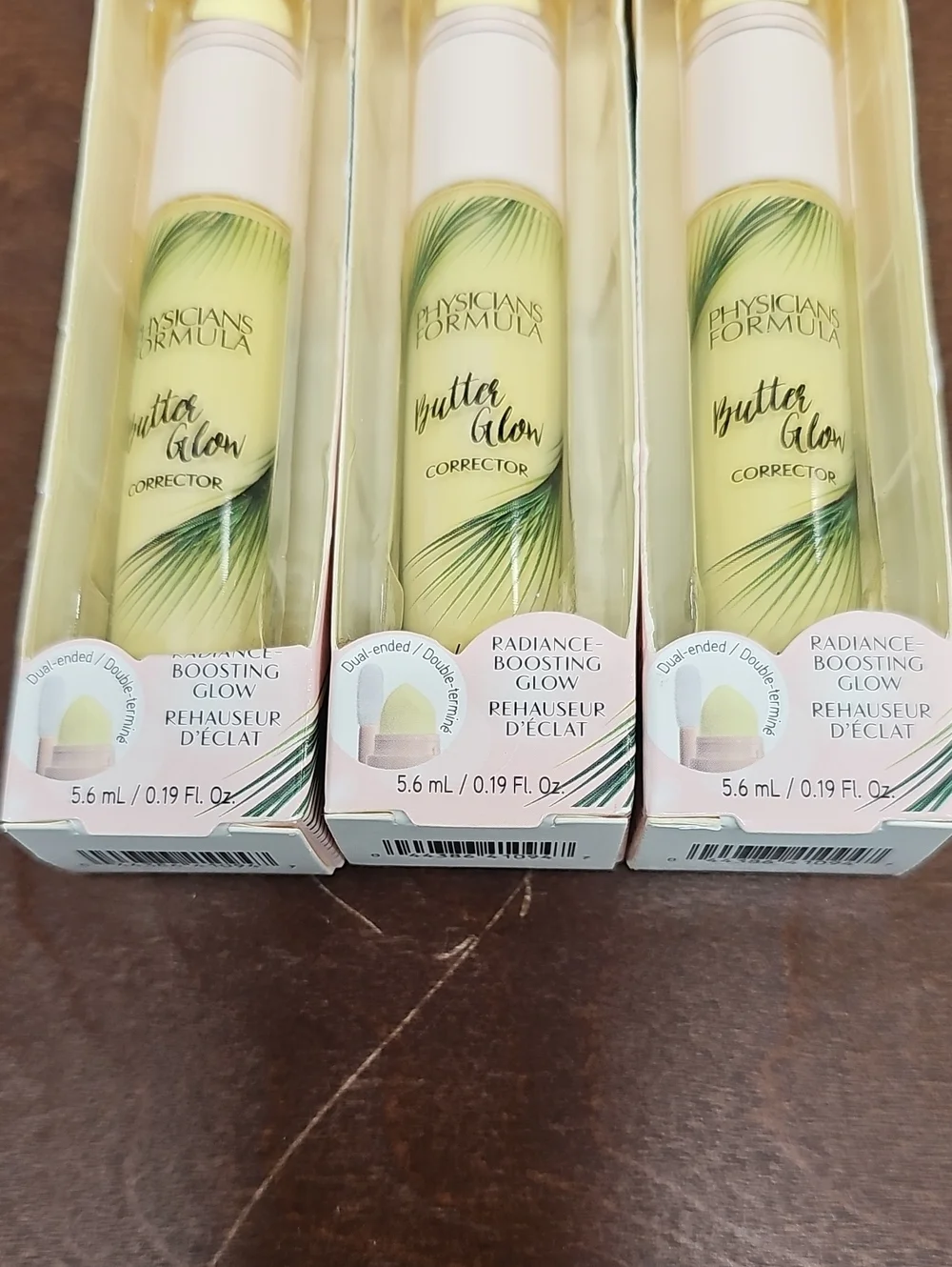 Physicians Formula Butter Glow Corrector Yellow Bundle Qty 3 New